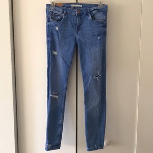 Zara Trafaluc denim wear skinny jeans